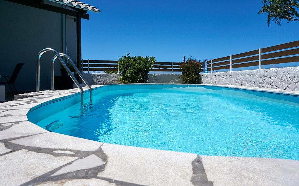 Fontana Luxury Villa Salakos With Pool Near Beach Exterior foto